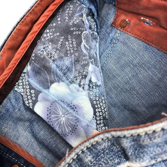 RARE Union Designer Jeans Size 34 Blue - Picture 5 of 14